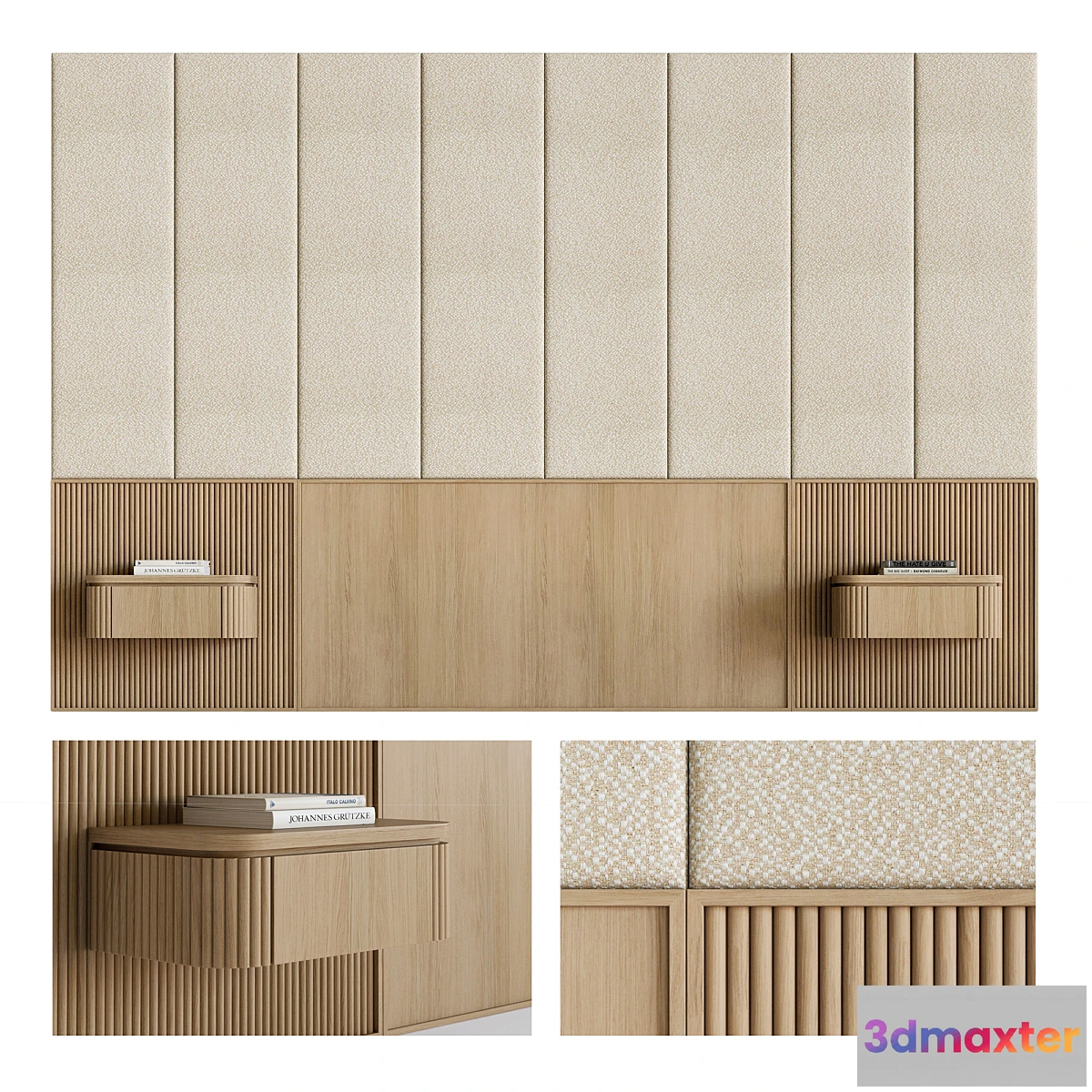 1402098 - Headboard 3D Max