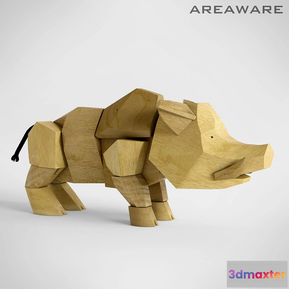 1402148 - Hugo the Wild Boar Areaware 3D Max