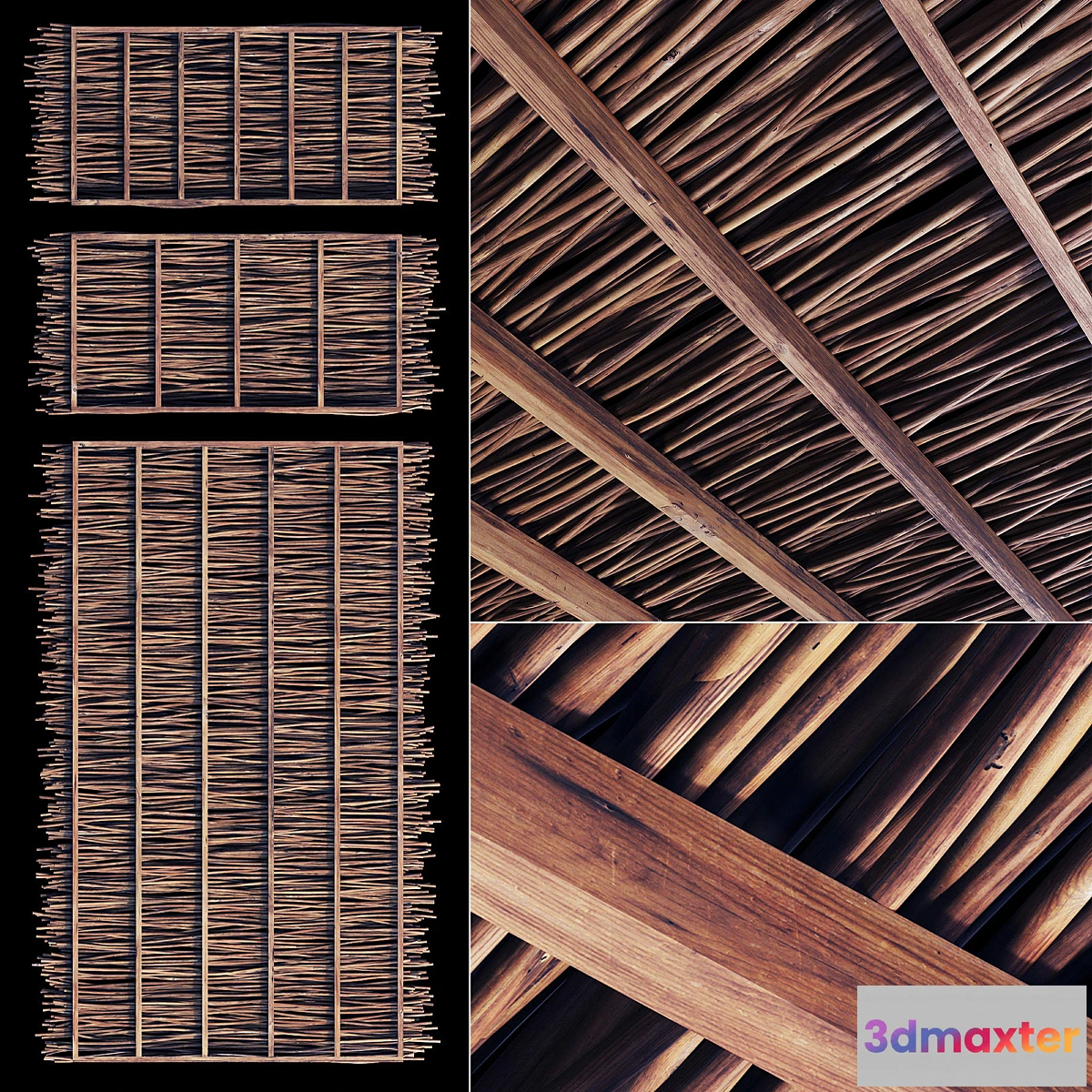 1402302 - Ceiling thick branch crooked n1 3D Max