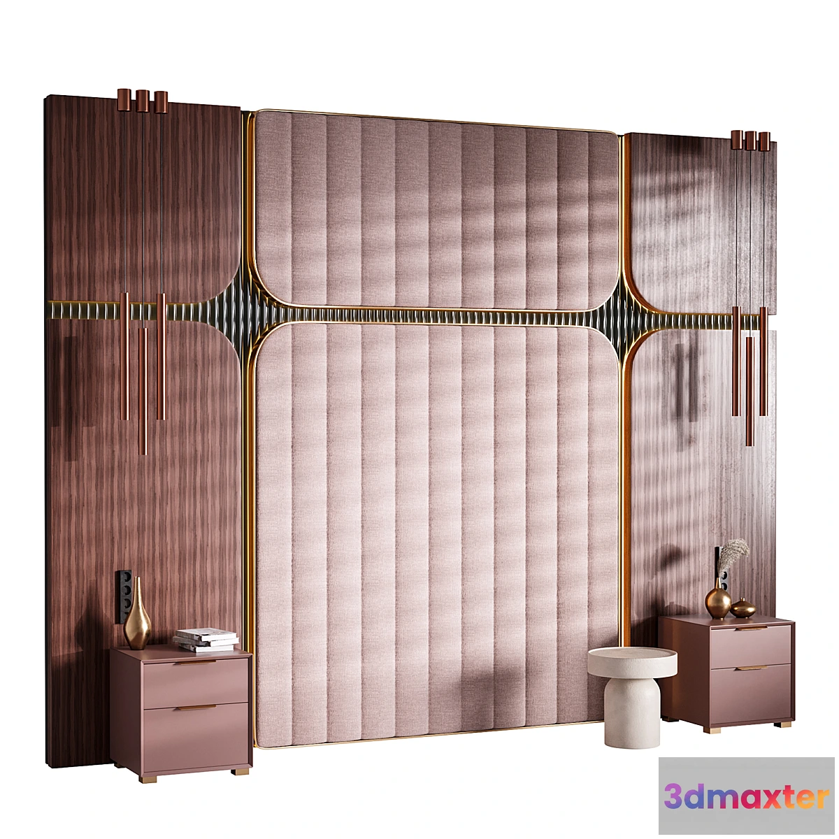 1402782 - Decorative Wall panel 44 3D Max