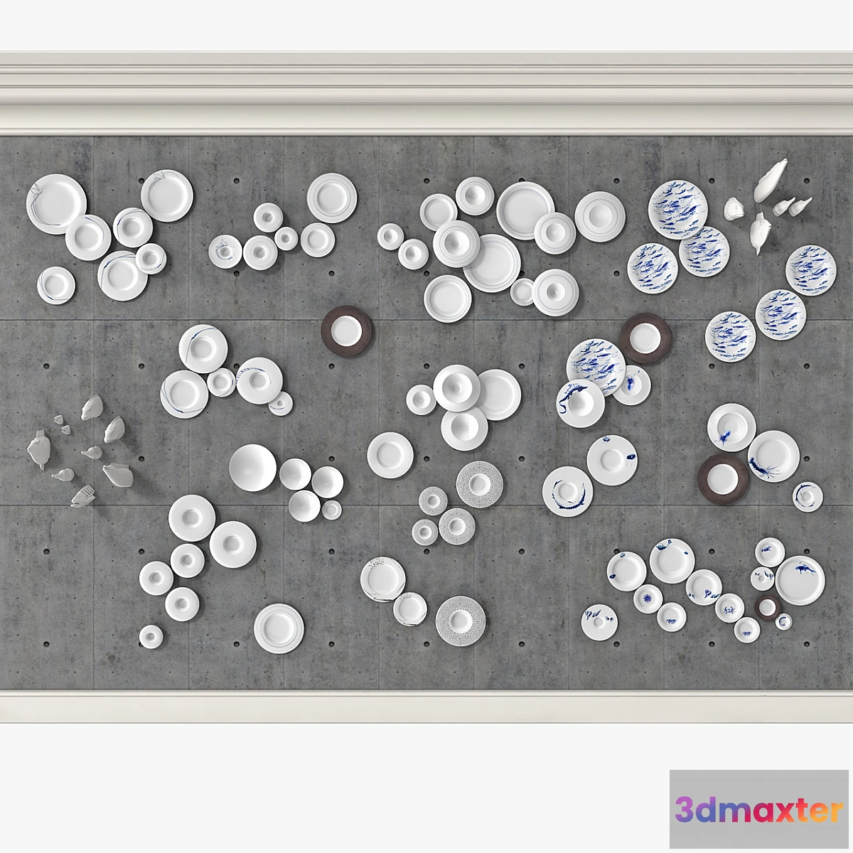 1406756 - Hering Berlin Wall Decoration 3D Max