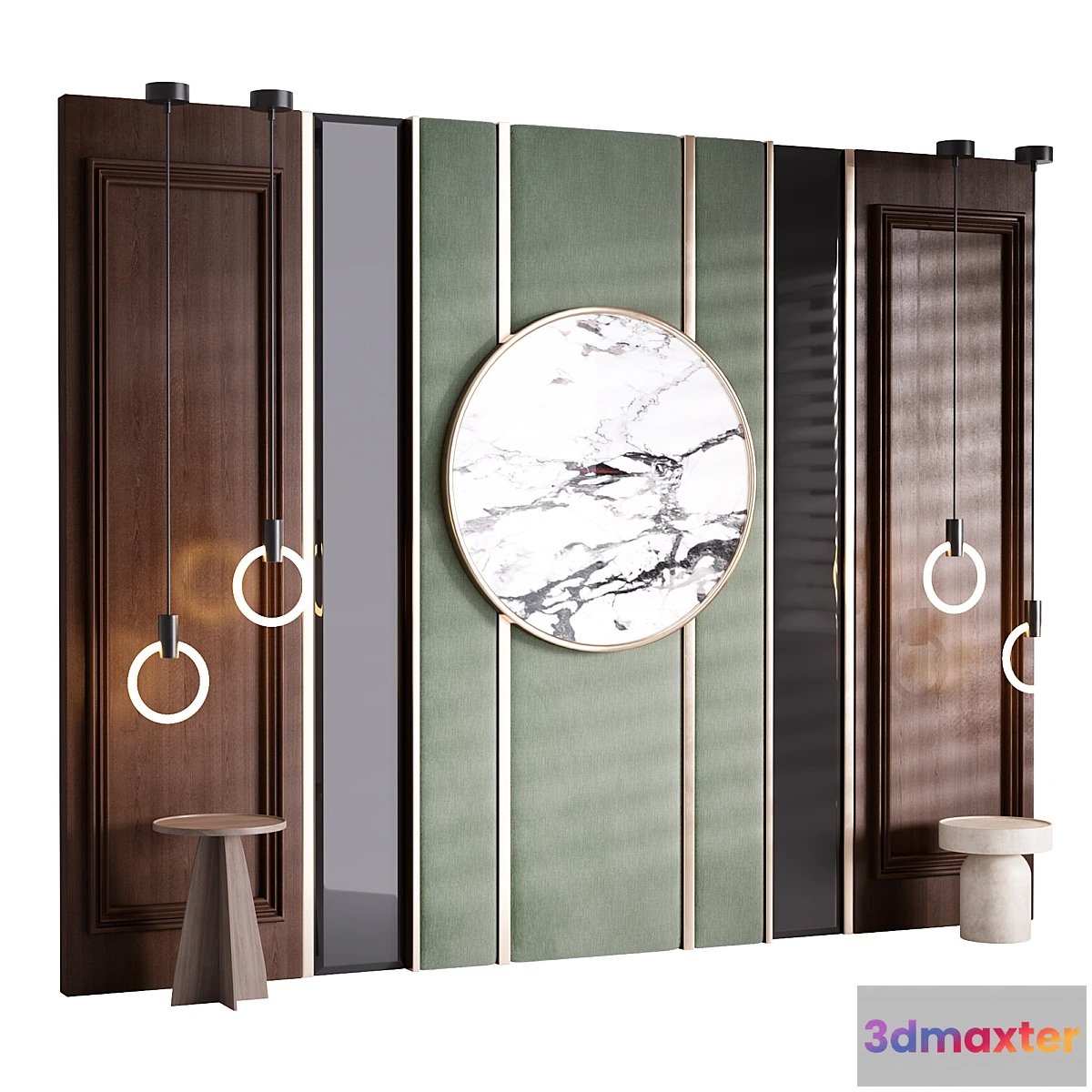 1406980 - Decorative Wall panel 47 3D Max