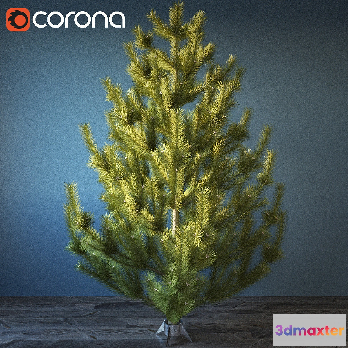 1407284 - Interior pine 3D Max