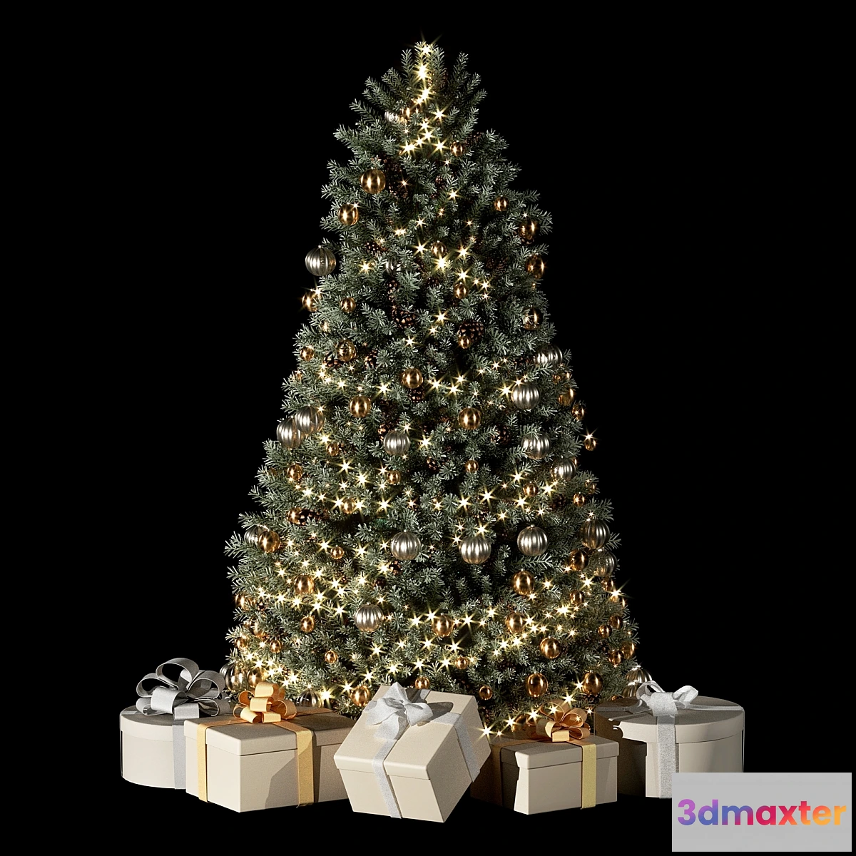 1407500 - Christmas tree 3D Max