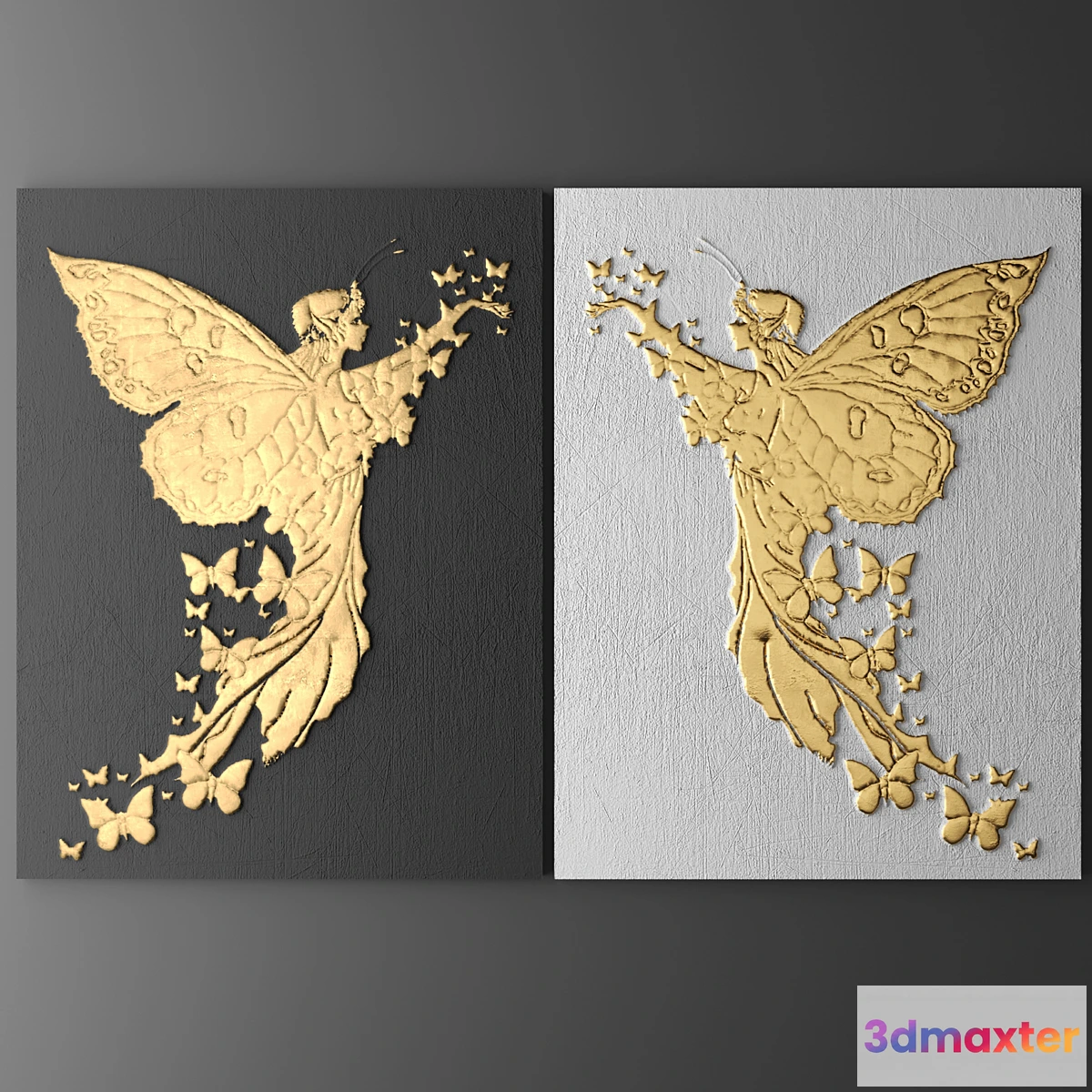 1407670 - Decor for wall. Panel. 3D 3D Max