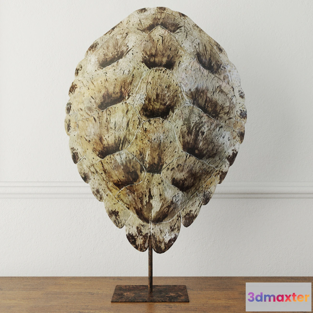 1407680 - Faux Turtle Shell Sculpture 3D Max