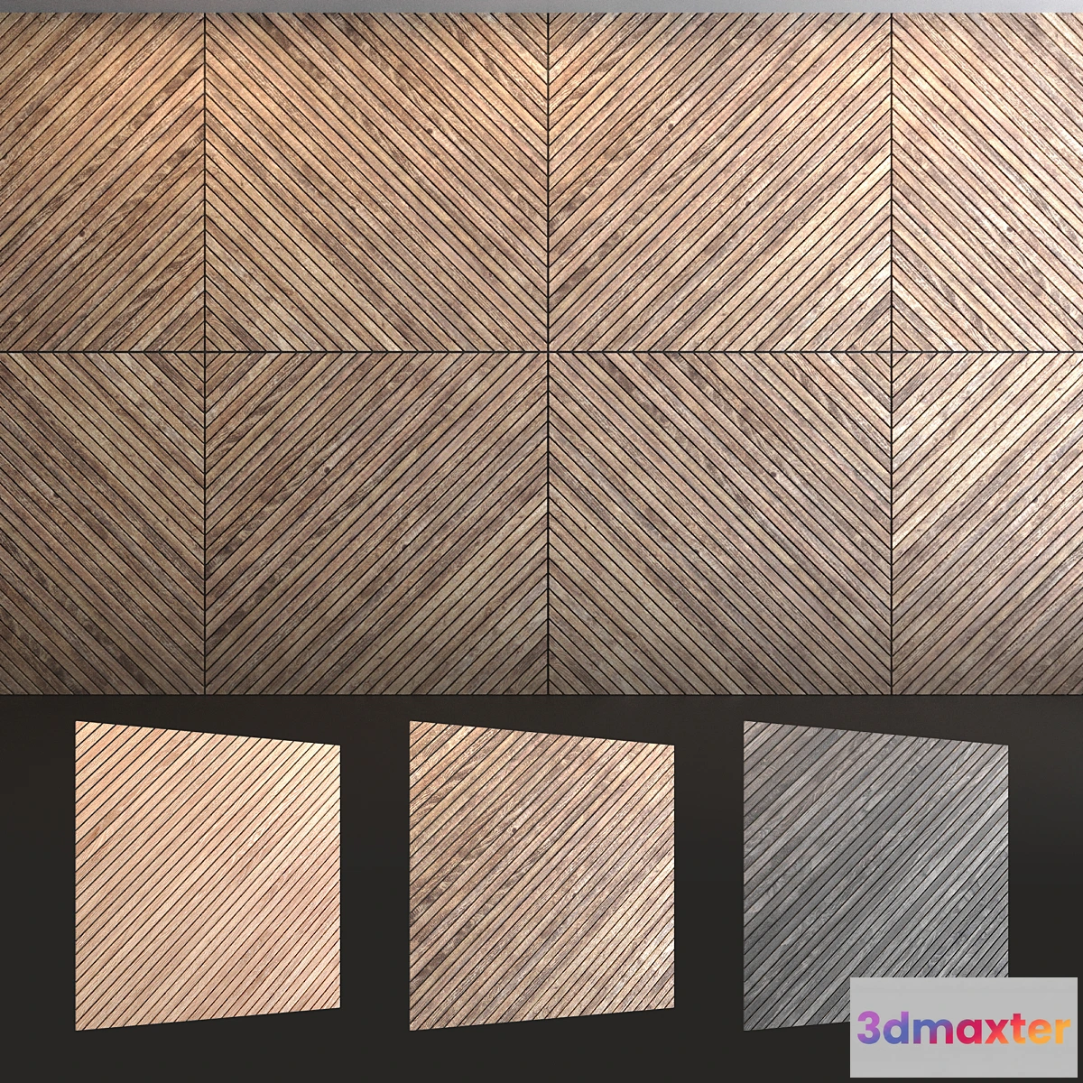 1407692 - Decorative wall panel 3D Max