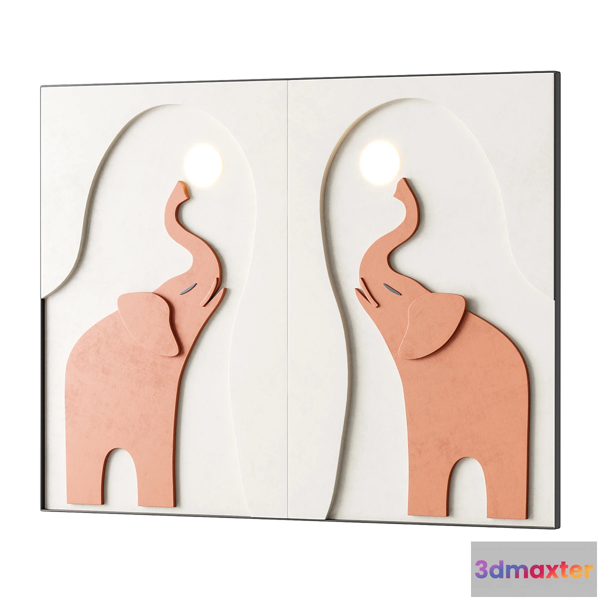 1408086 - Decorative Wall panel 54 3D Max