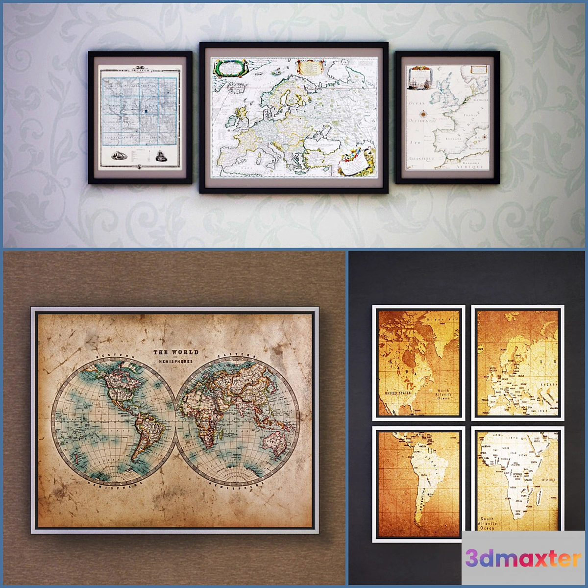 1408608 - The picture in the frame 16 piece (Collection 2) 3D Max