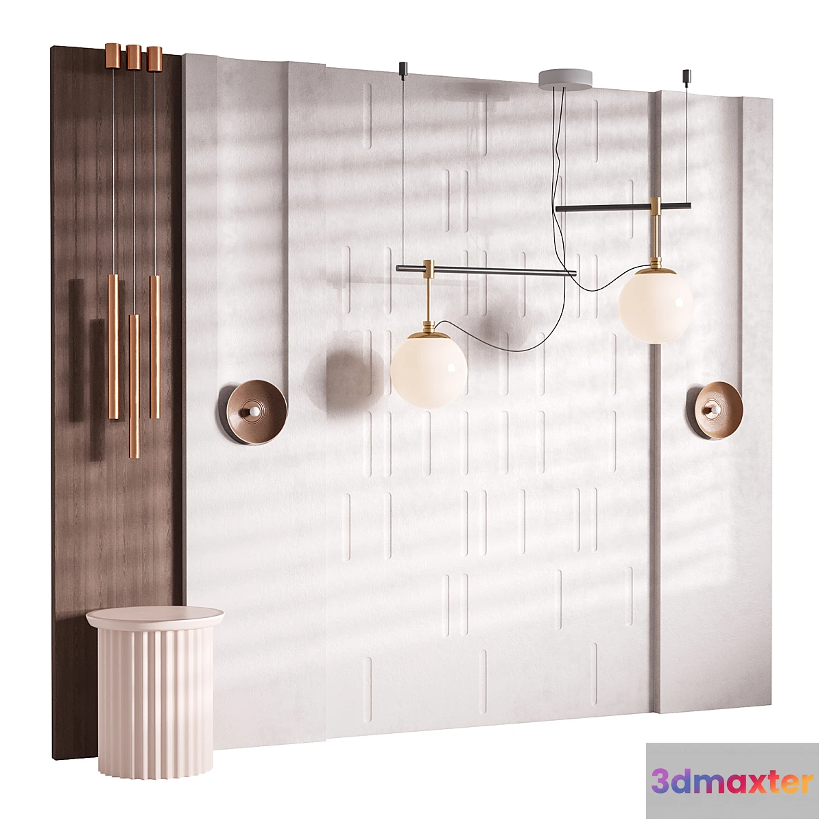1409544 - Decorative Wall panel 53 3D Max