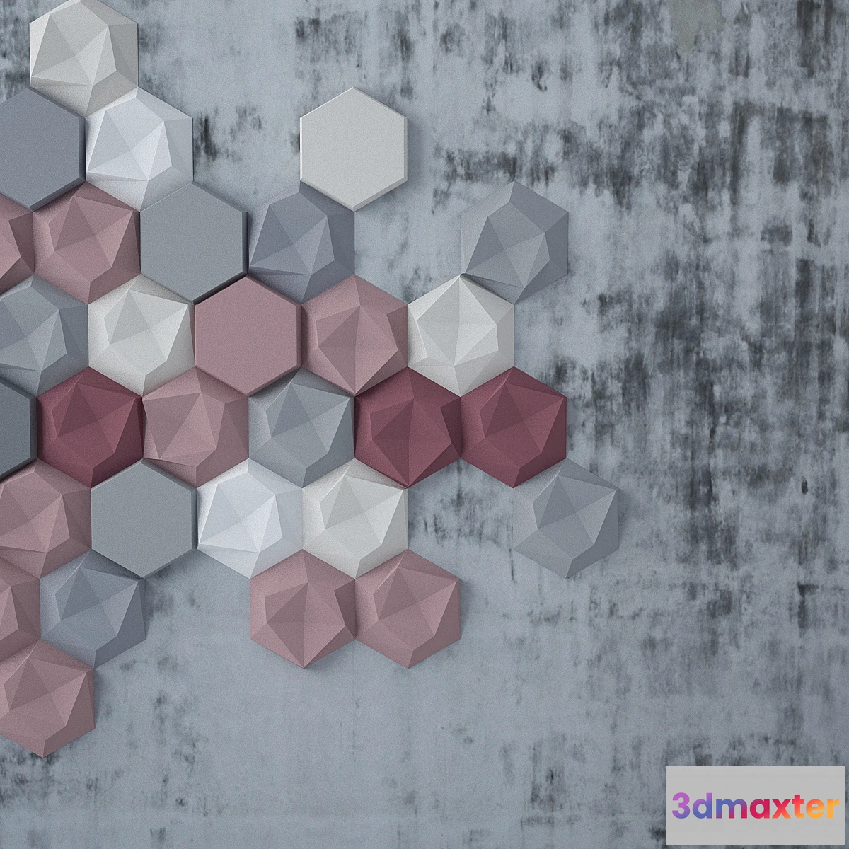 1409896 - honey 3d wall 3D Max