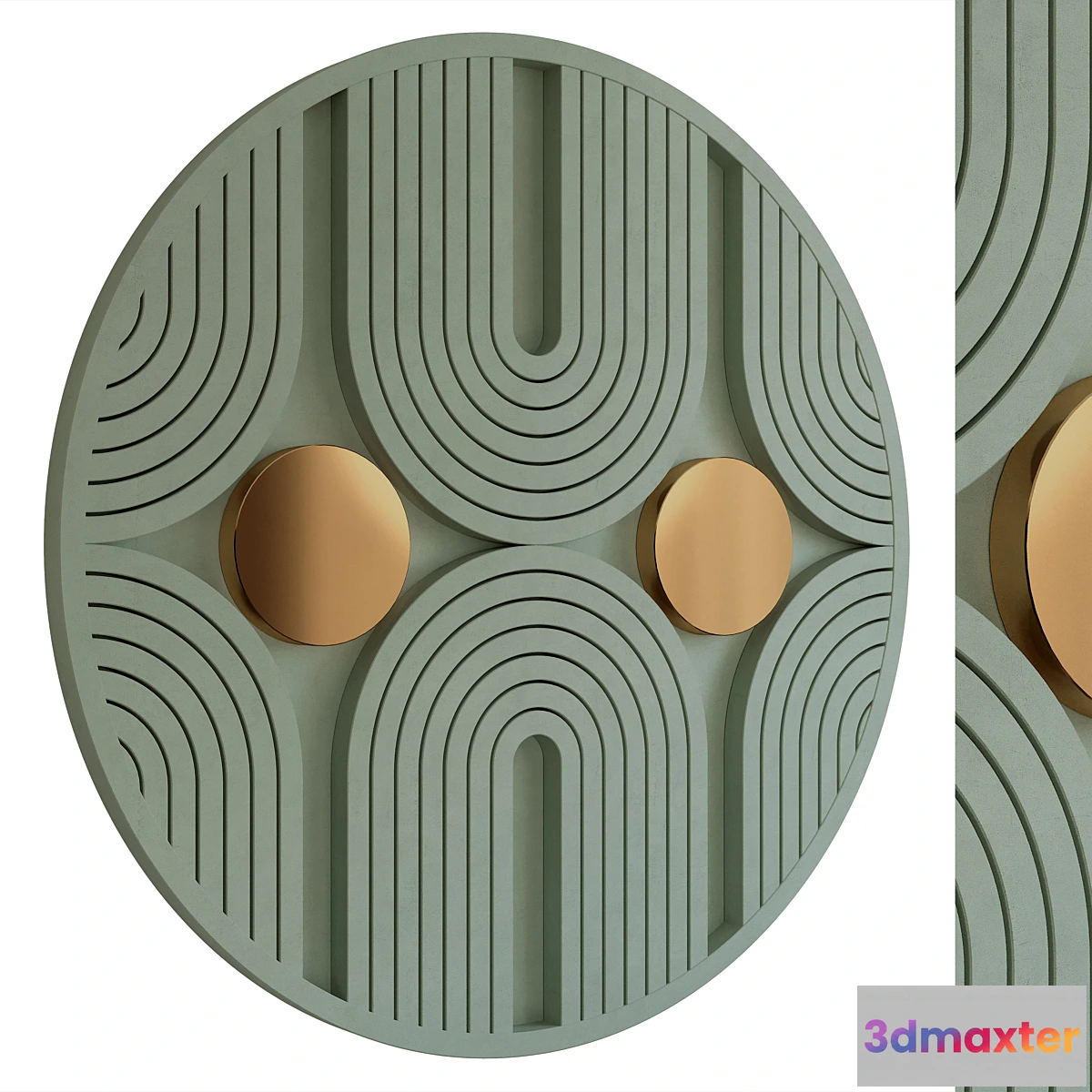 1410084 - Abstract Wall Decor 078 3D Max