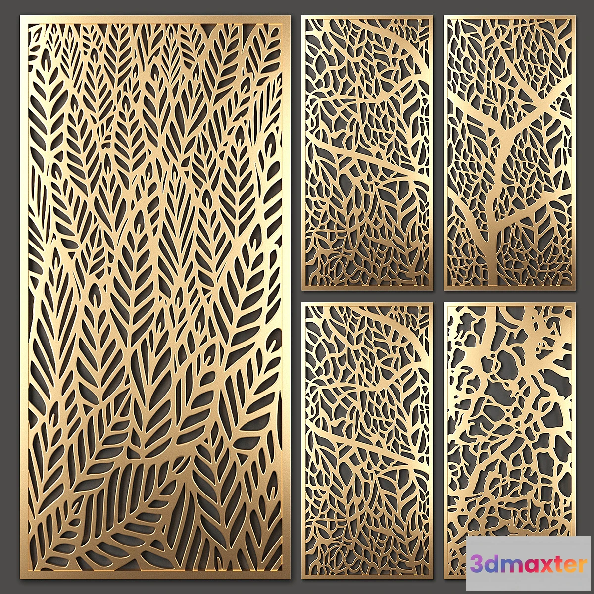 1410106 - Decorative partition 3D Max