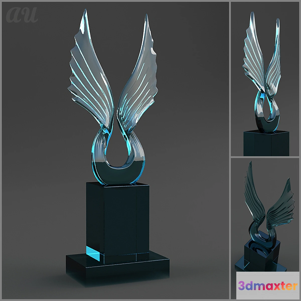 1410246 - Wings Figurine 3D Max
