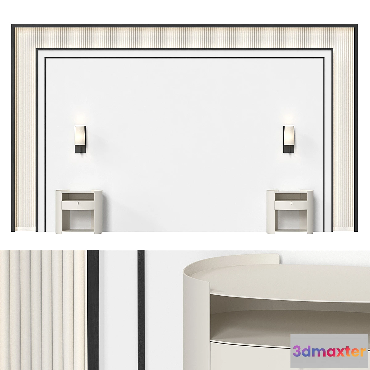 1410878 - Headboard 039 3D Max