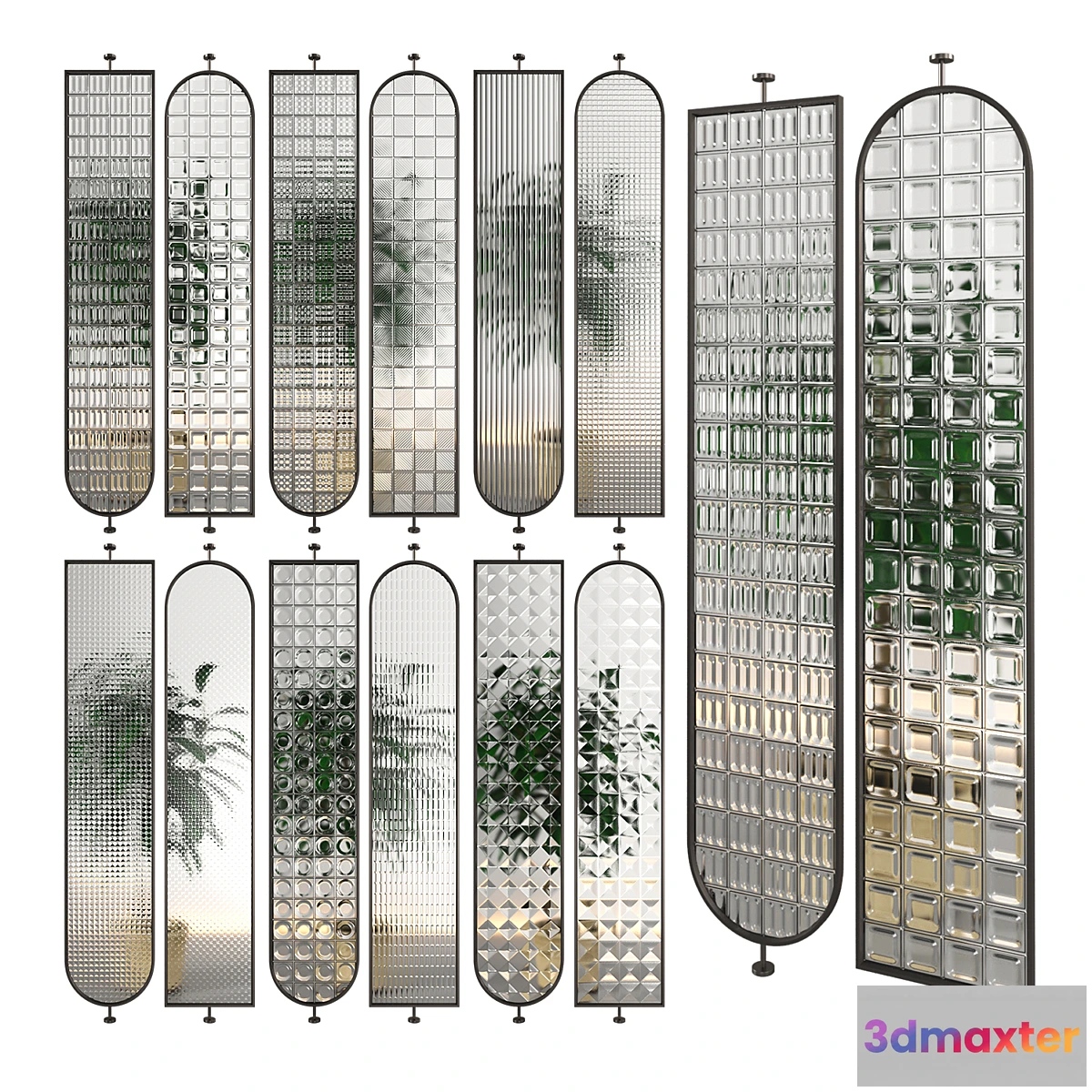 1411782 - Glass Partition 14 3D Max