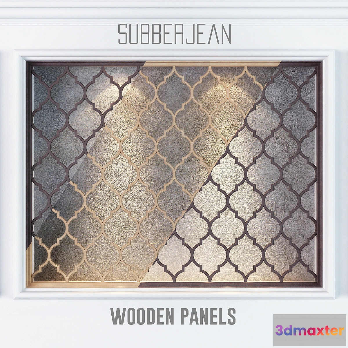 1412052 - Wooden Panels 3 colored Subberjean 3D Max