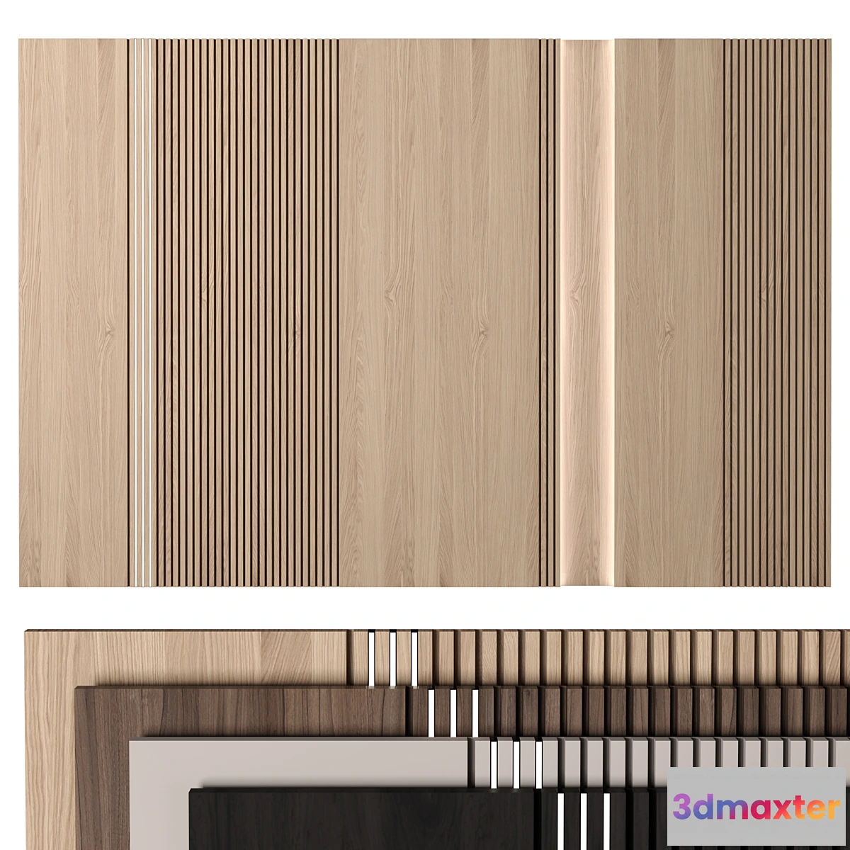 1412746 - Decorative Wall Panel 3D Max