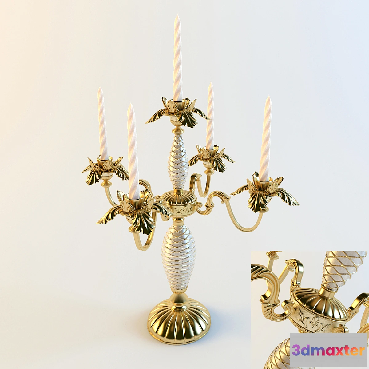 1413512 - Candelabrum 3D Max