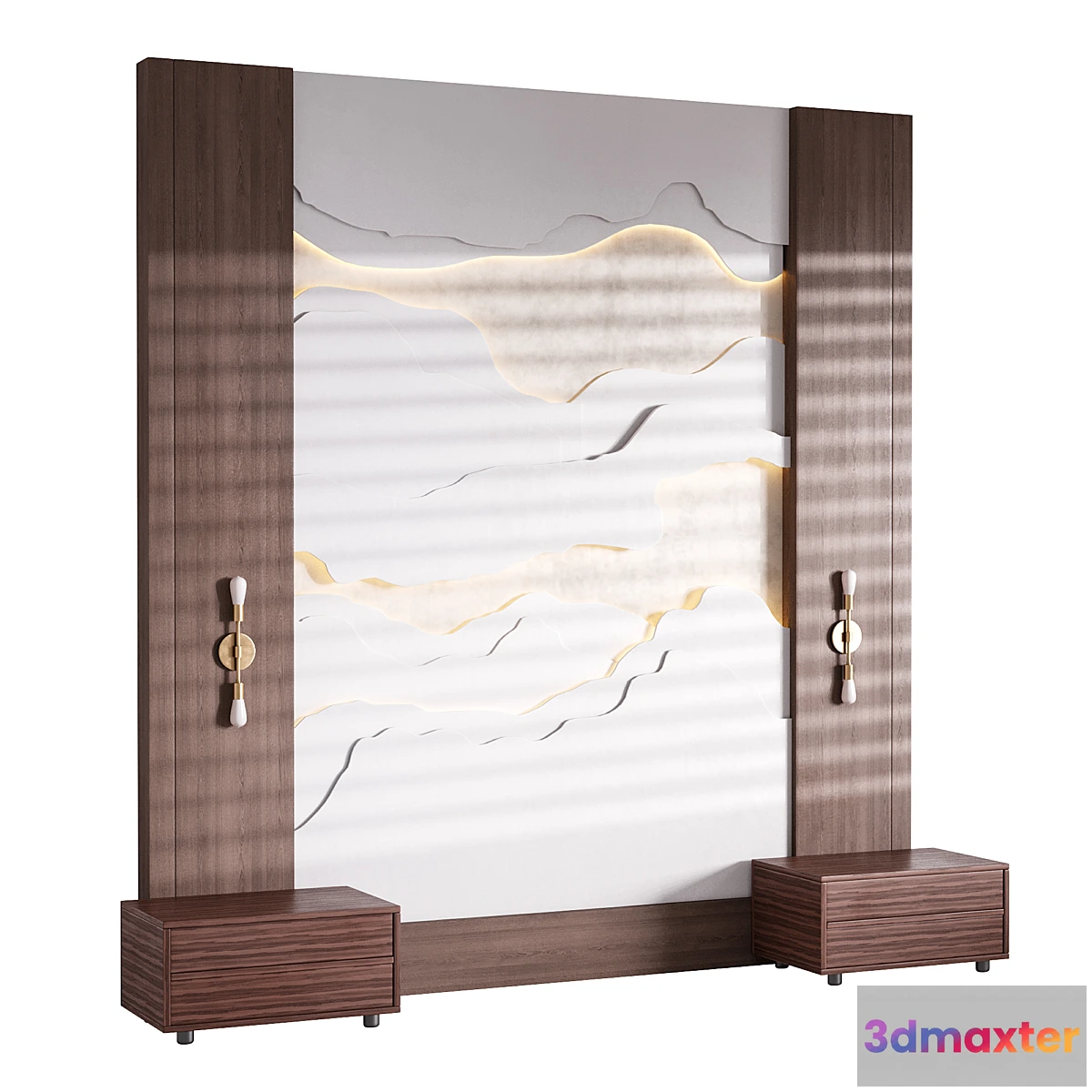 1414792 - Decorative Wall panel 68 3D Max