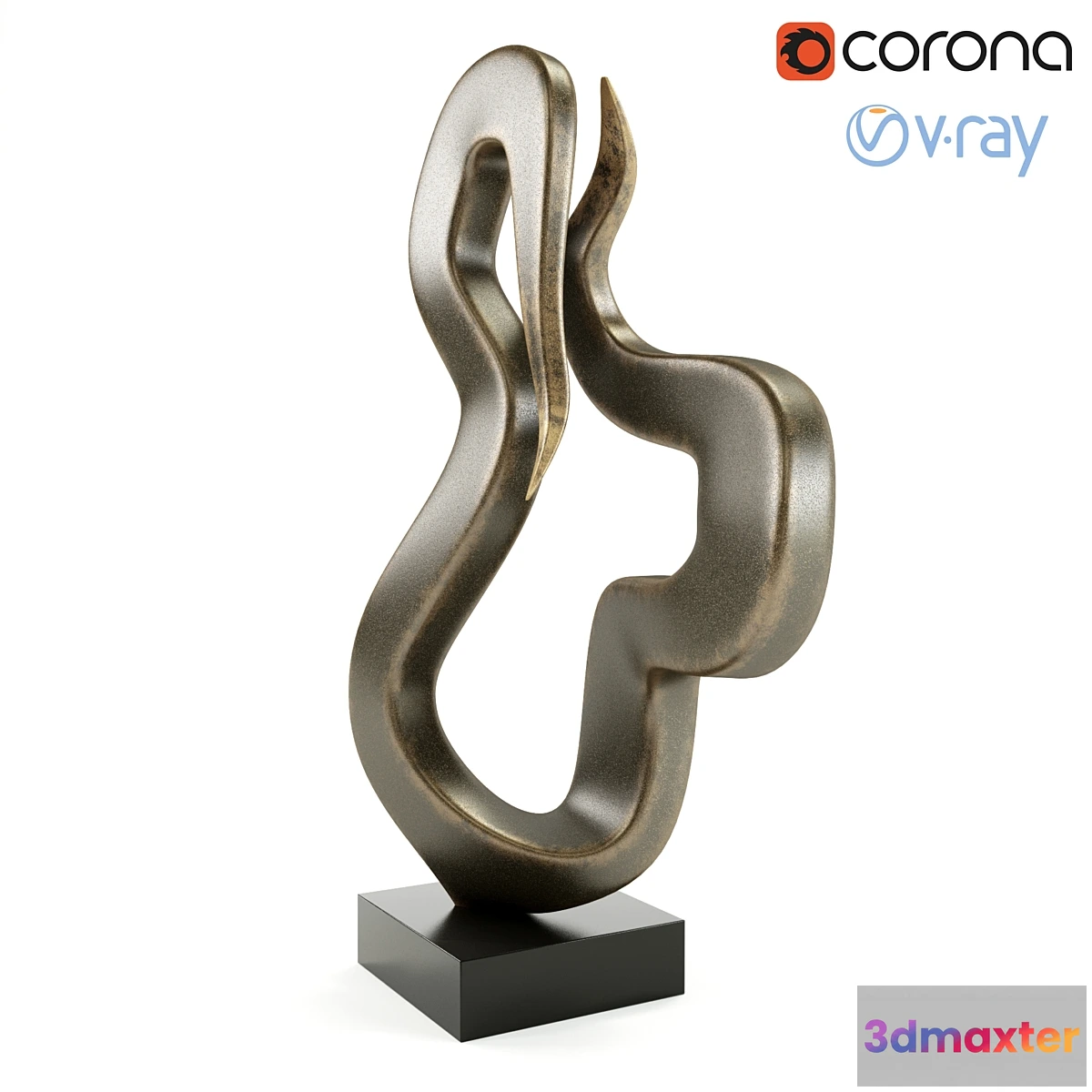 1415126 - Sculpture LK006-2 3D Max