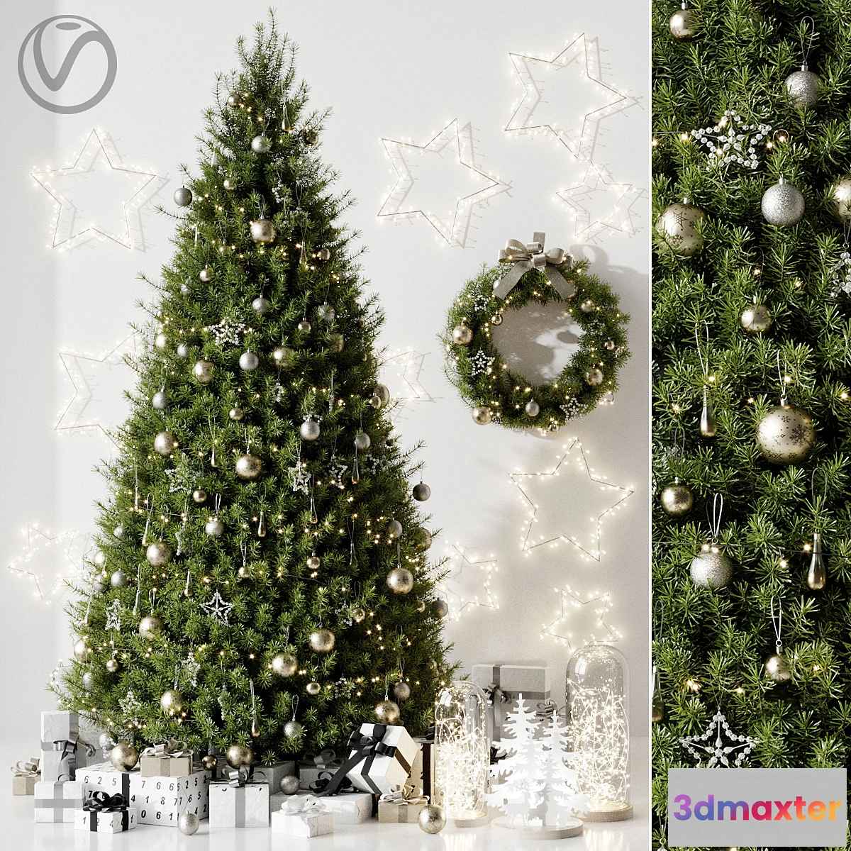 1417506 - Christmas tree 2 3D Max