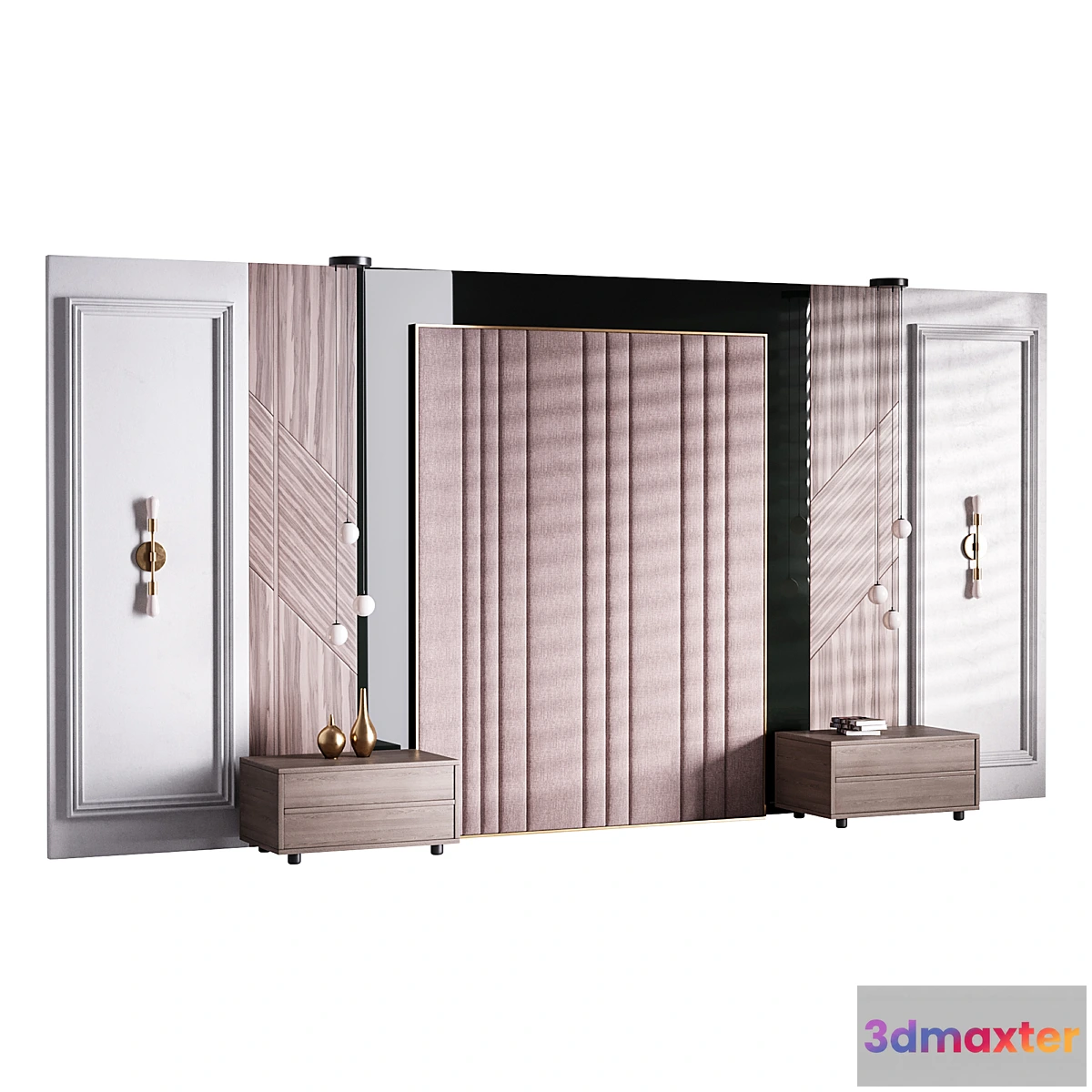 1417742 - Decorative Wall panel 45 3D Max