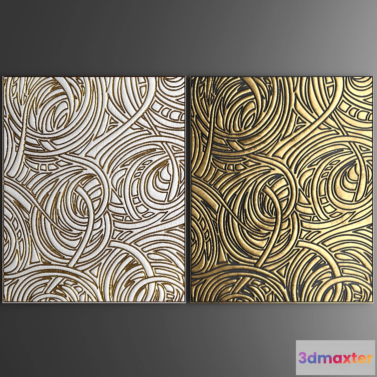 1418672 - Decor for wall. Panel. 3D 3D Max