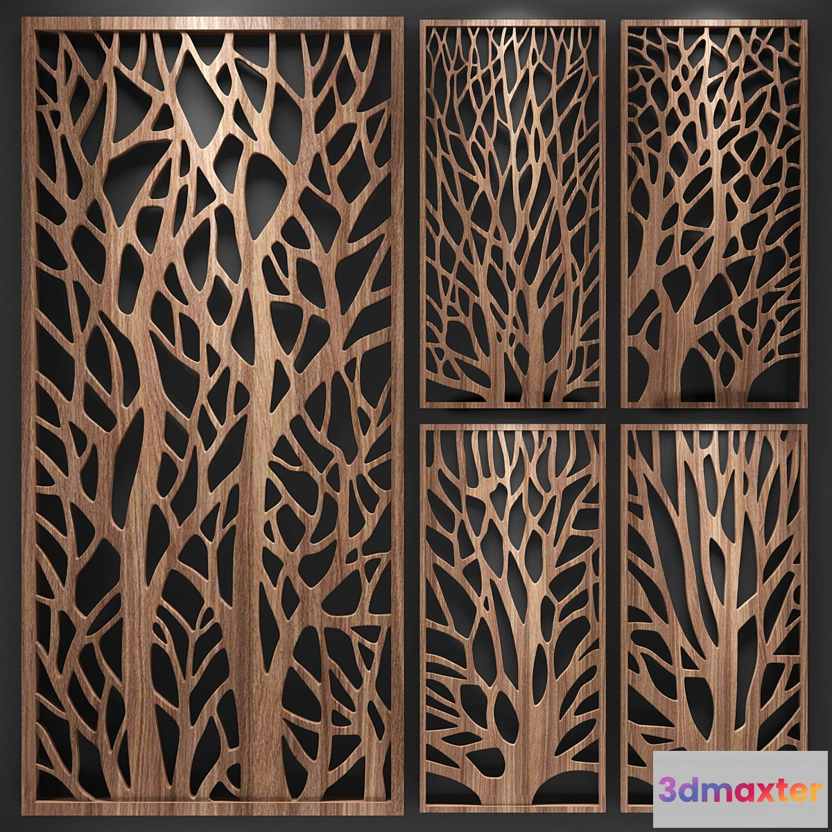1418906 - Decorative partition 3D Max