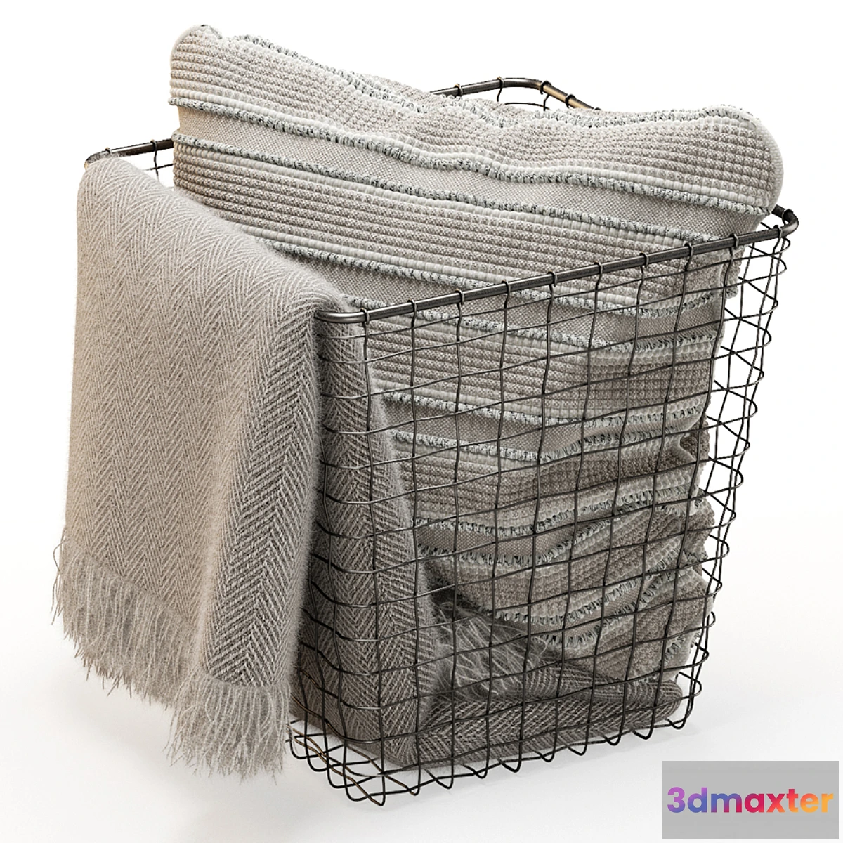 1419326 - ZARA HOME basket 3D Max