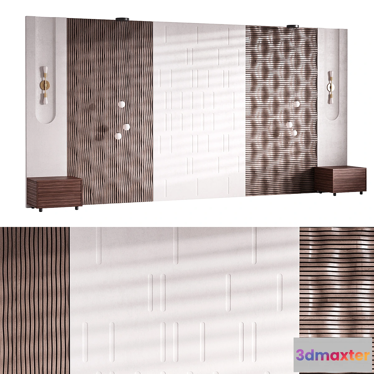 1419430 - Decorative Wall panel 72 3D Max