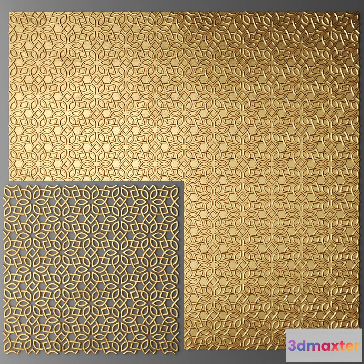 1419844 - Decor. Panel. 3D 3D Max