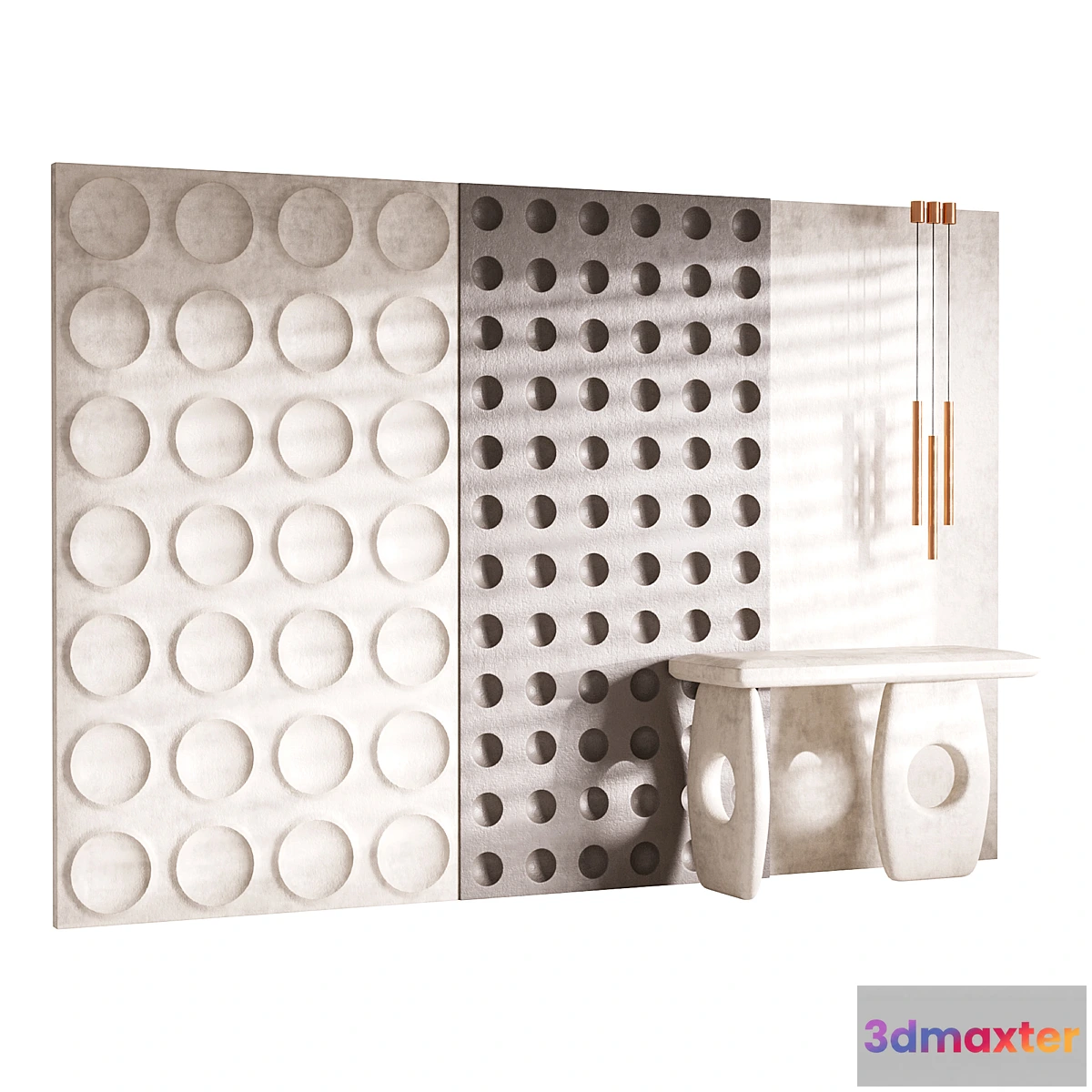 1420188 - Decorative Wall panel 62 3D Max