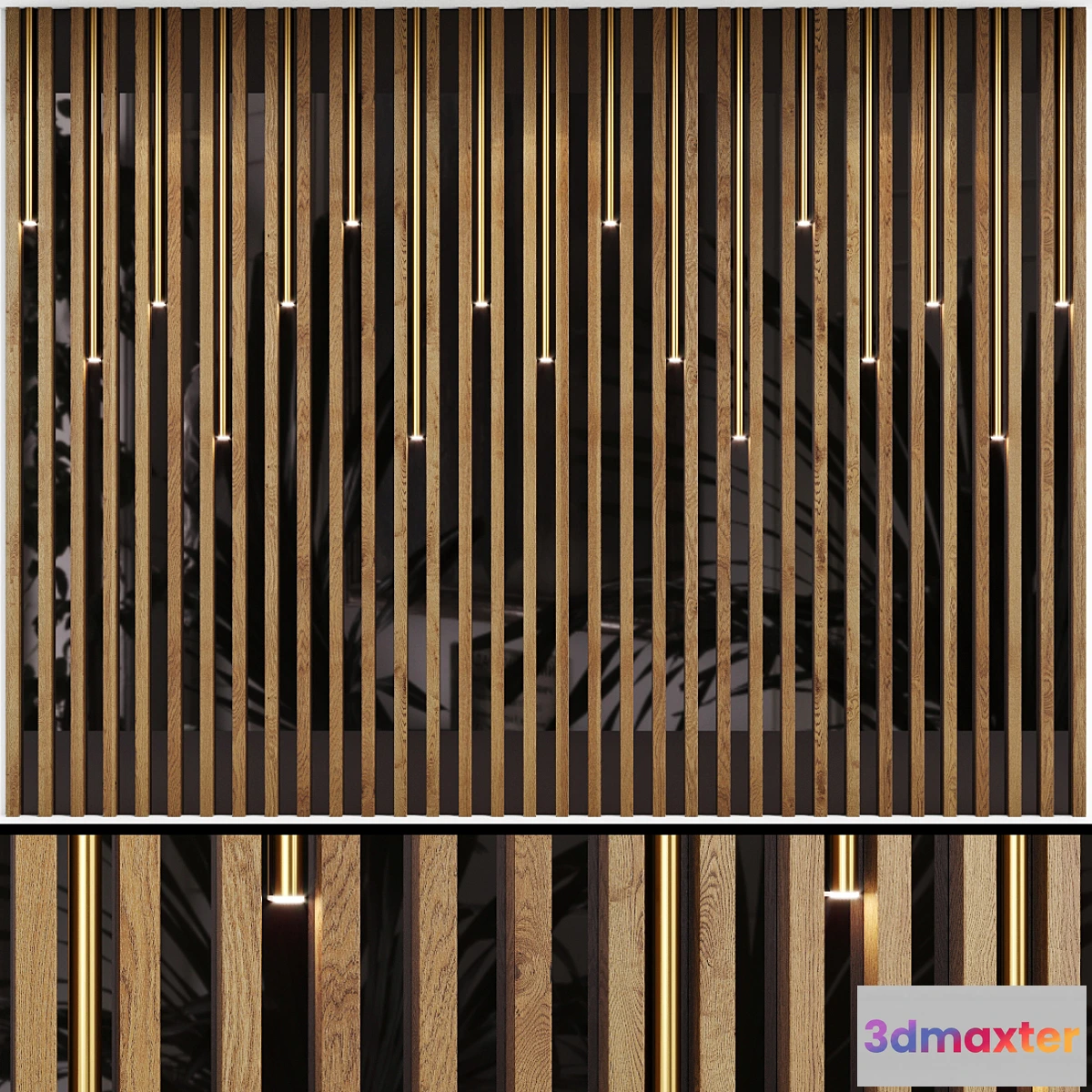 1421828 - Decotarive Wall panel 024 3D Max