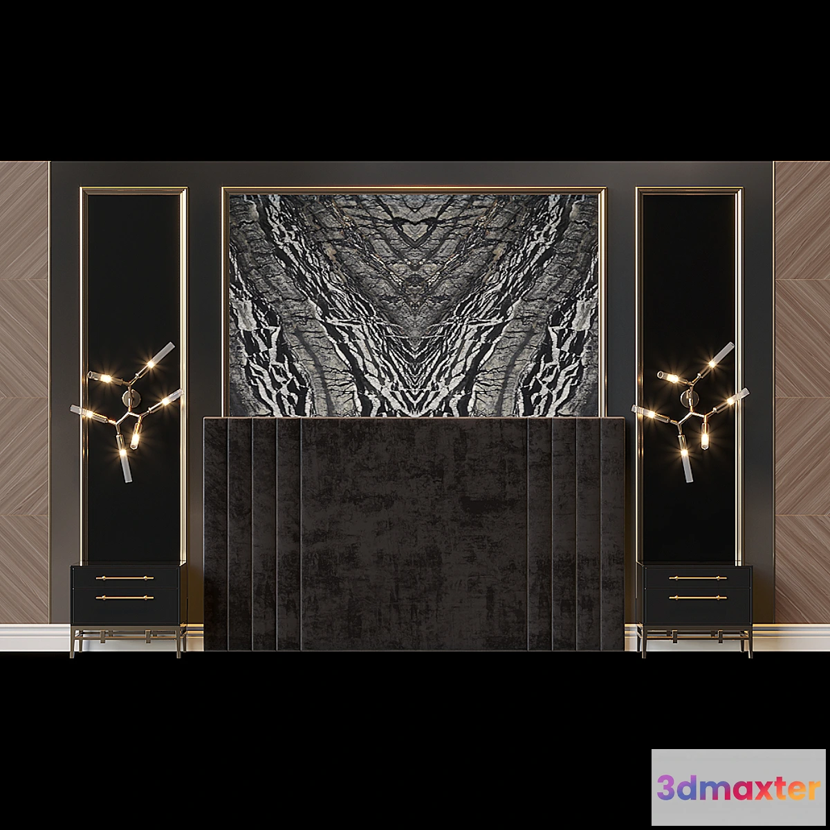 1422878 - Headboard 3D Max