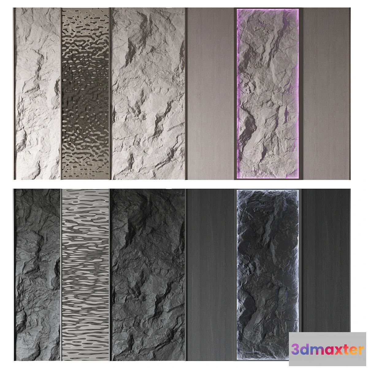 1423104 - Wall panel No. 19 3D Max