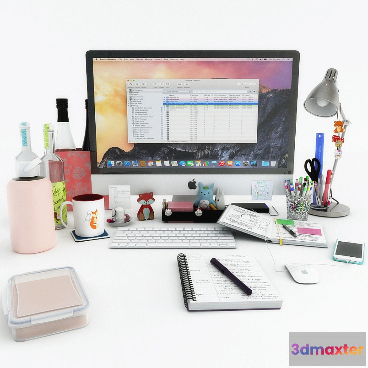 1423148 - Desk Decoration 3D Max