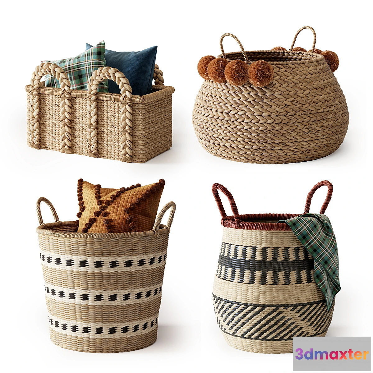 1423636 - Baskets Set 21 3D Max