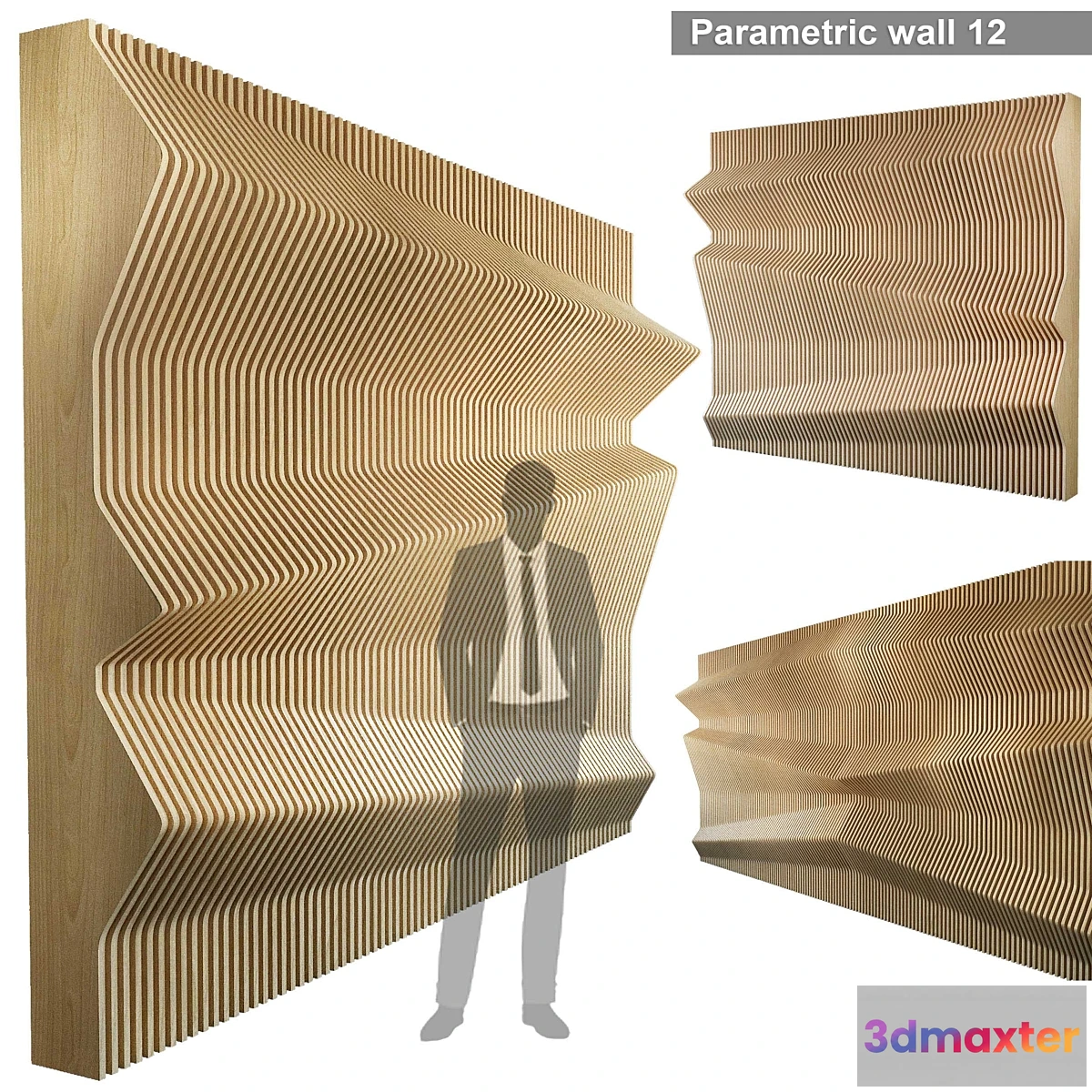 1423938 - Parametric Wall 012 3D Max