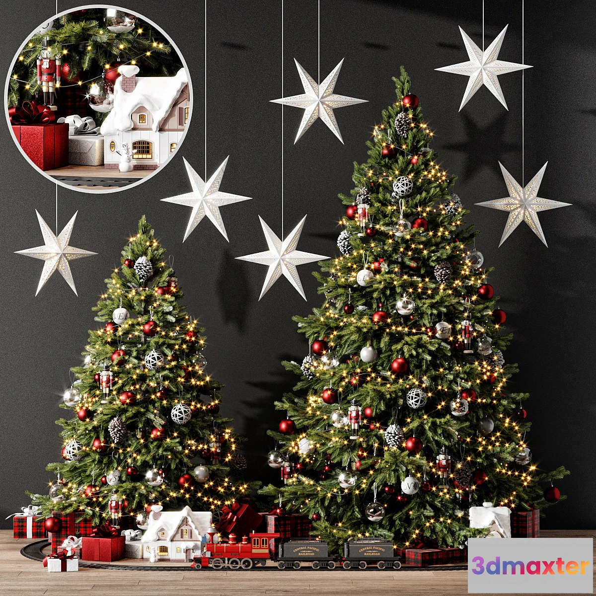 1424214 - Christmas set 2 3D Max