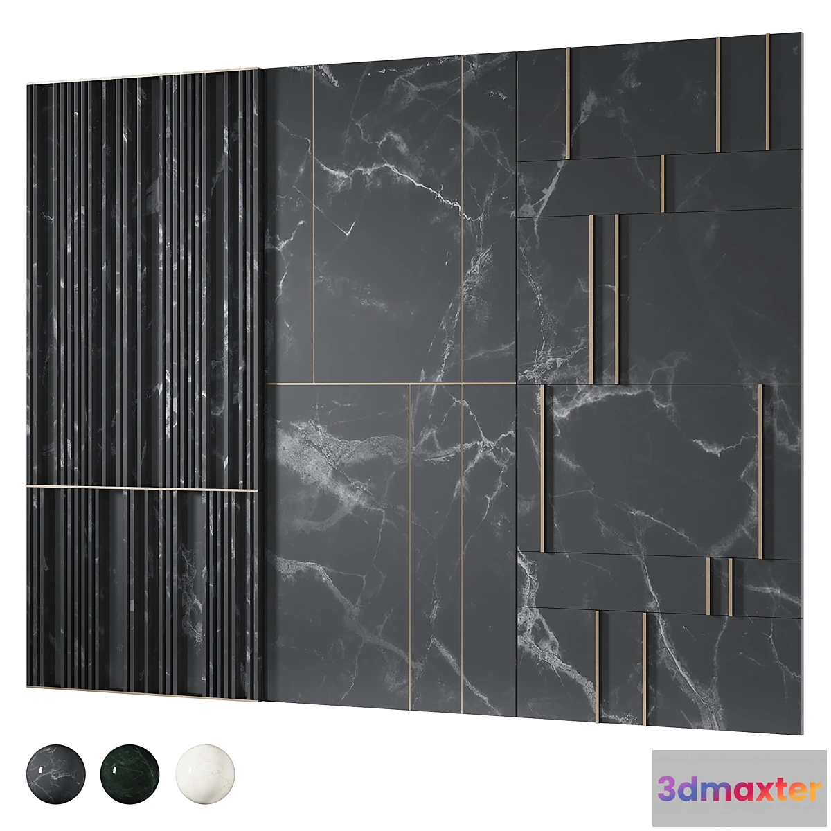 1424220 - Decorative panels 2 3D Max