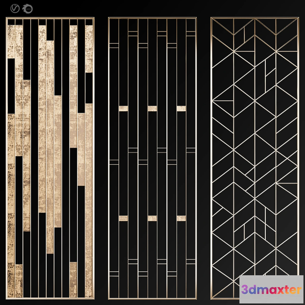 1424298 - Decorative partition # 9 3D Max