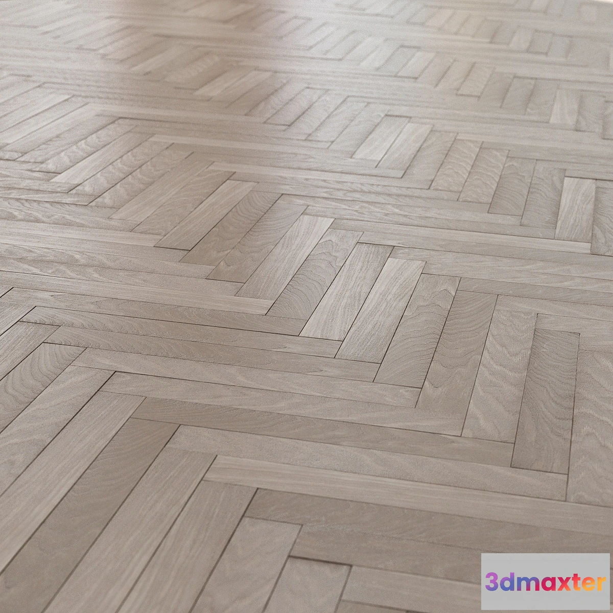 1425412 - oak herringbone parquet 3D Max