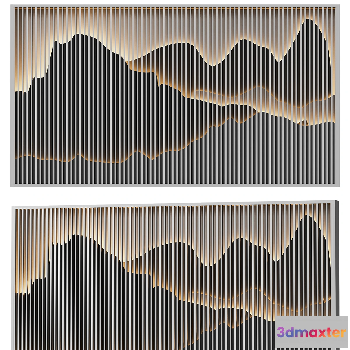 1425936 - Wall panel 10 3D Max