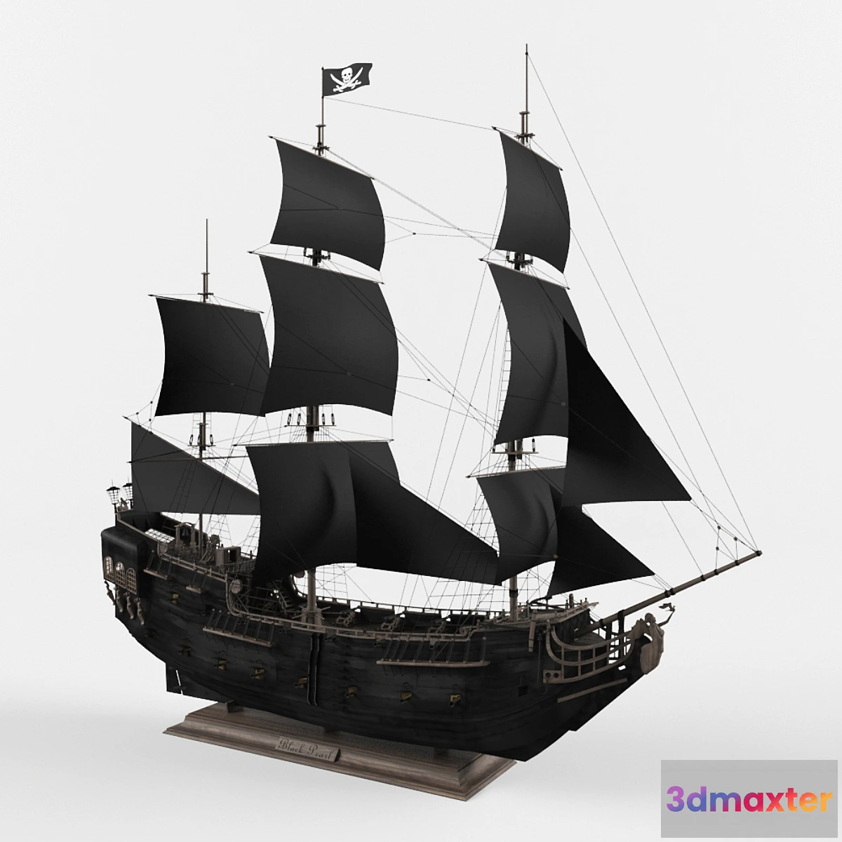 1427334 - Black Pearl 3D Max