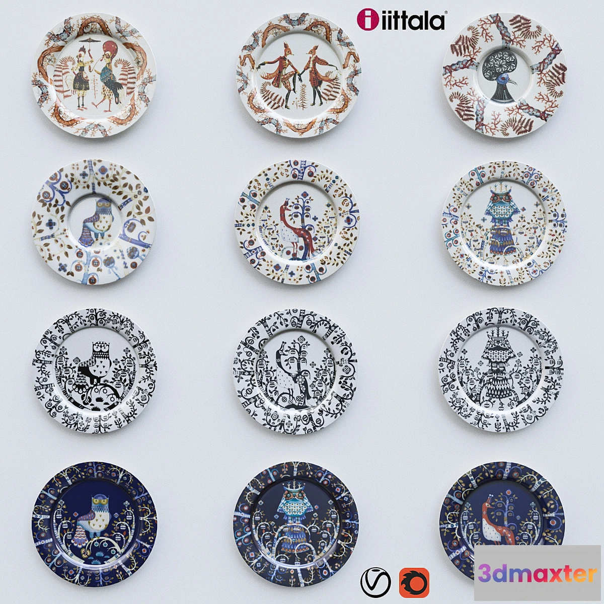 1428252 - Decorative tarelki_9 3D Max