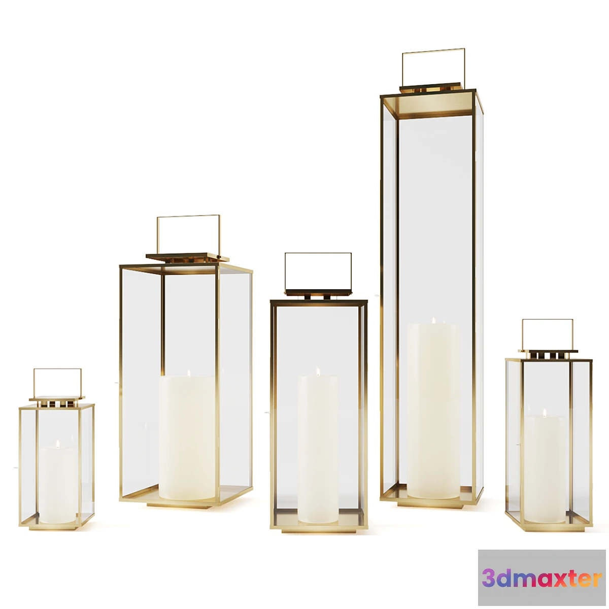 1428686 - Rh AMALFI LANTERN 3D Max