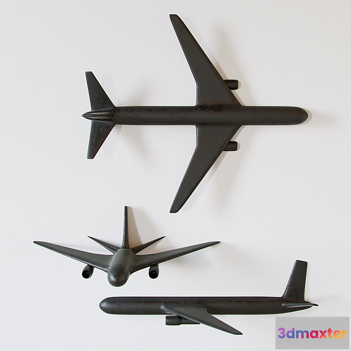 1429464 - Potteryarn - Cast Plane Set 3D Max