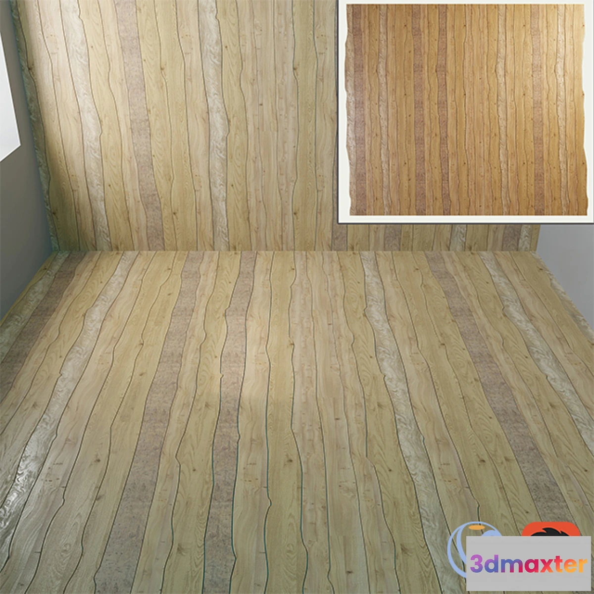 1429832 - Wooden boards 3D Max