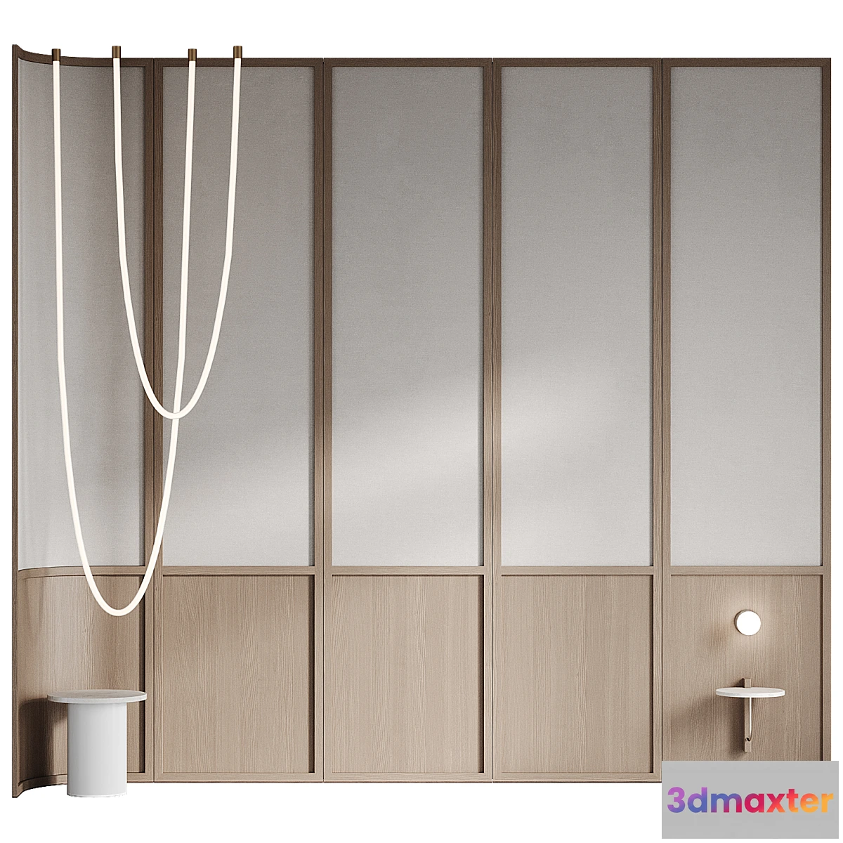 1430010 - Headboard Kushi 3D Max